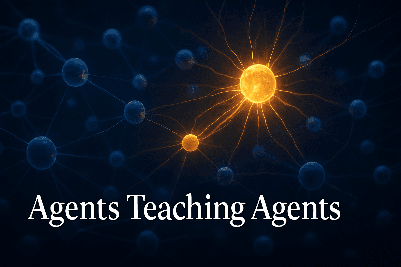 Agents Teaching Agents