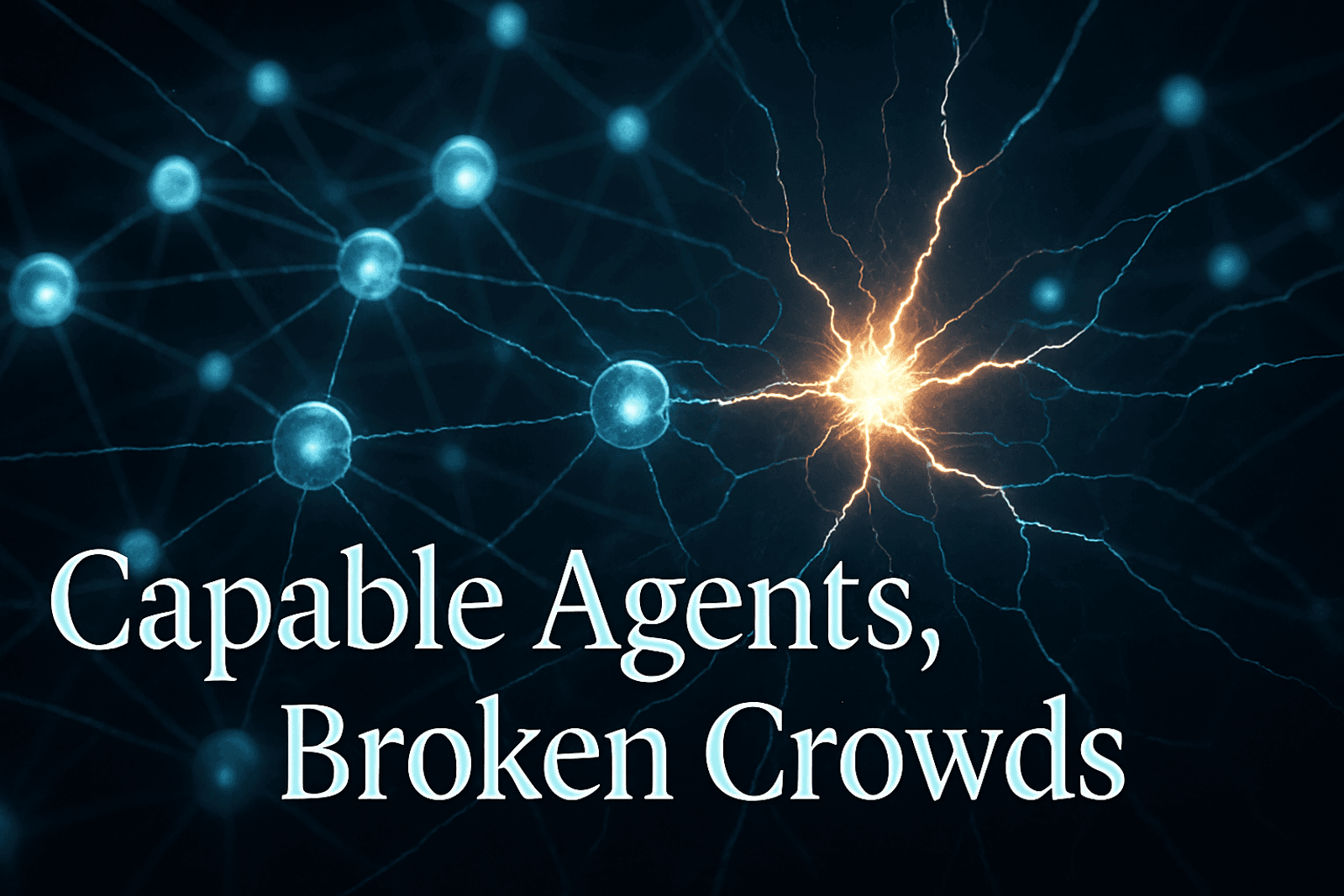 Capable Agents, Broken Crowds